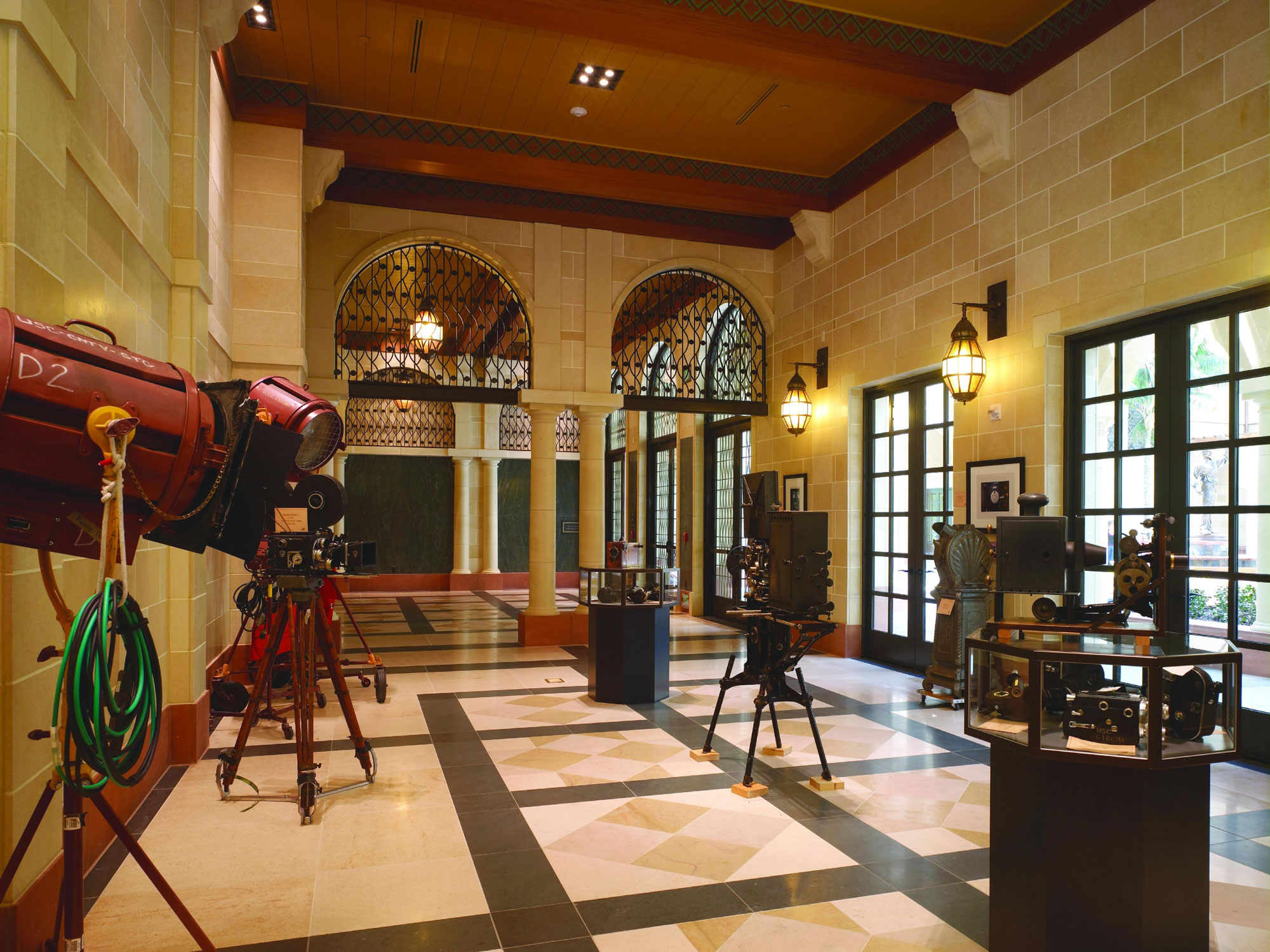 USC School Of Cinematic Arts Is A California Style Cast in place Building usc-school-of-cinematic-arts-photograph-by-john-mcgraw-fine-art-america